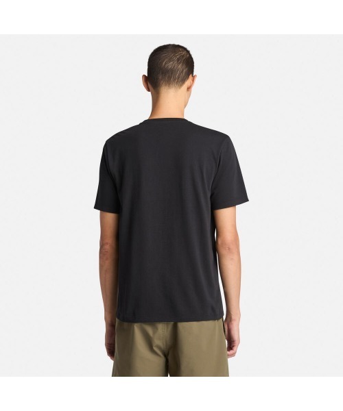 Timberland（ティンバーランド）の「メンズ 半袖 チェスト ロゴ Tシャツ（Tシャツ/カットソー・メンズ・ブラック系その他・LARGE/MEDIUM/SMALL/X-LARGE/X-SMALL/XXX-LARGE/XX-LARGE）」の3枚目の写真