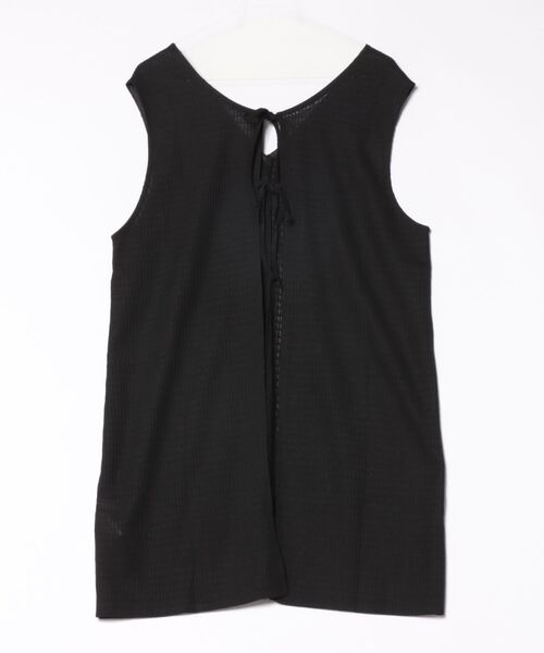 leswel(レスウェル)の「【L~5L 大きいサイズ】レーシージャガードロングジレ(ベスト・レディース・ブラック/クリーム・L/LL/3L/4L/5L)」の16枚目の写真