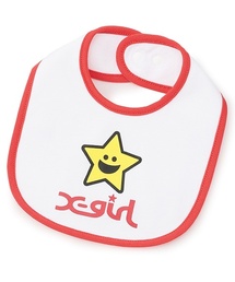 ☆43☆ ハンドメイド スタイ X-girl ロゴジャガードパイルスタイ（その他(ベビー)） | X-girl STAGES