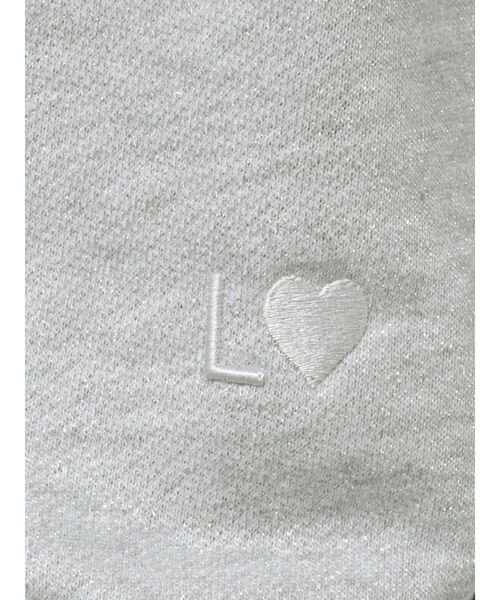 LAGUNAMOON（ラグナムーン）の「オフショルラメスウェットプルオーバー（スウェット・レディース・ホワイト/ピンク/グレー・FREE）」の12枚目の写真