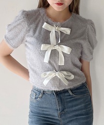 one way | フェザーリボンカーディガン(カーディガン/ボレロ)