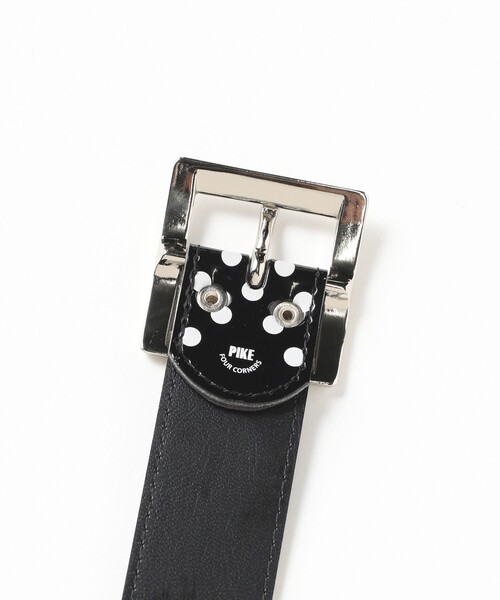 BEAMS BOY(ビームスボーイ)の「【別注】PIKE / DOT BELT(ベルト・レディース・グレー/ダークブラウン/ブラック・ONE SIZE)」の10枚目の写真
