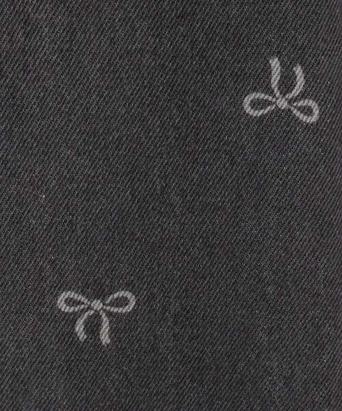 earth music&ecology（アースミュージックアンドエコロジー）の「リボンプリントデニムパンツ（デニムパンツ・レディース・ライトグレー/ライトインディゴブルー・S/M）」の16枚目の写真