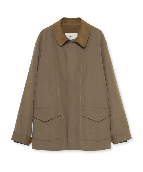 AOURE（アウール）の「コンビレザーブルゾン（その他アウター