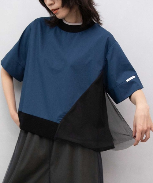 セール】リブチュールトップス（Tシャツ/カットソー）｜MARECHAL