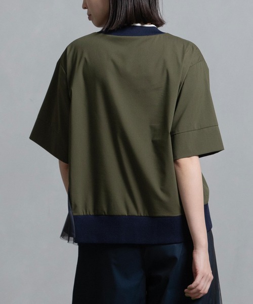 セール】リブチュールトップス（Tシャツ/カットソー）｜MARECHAL