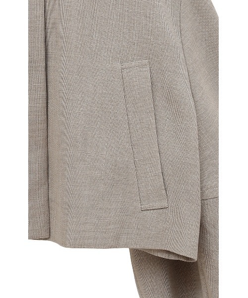 CLANE(クラネ)の「COCOON SLEEVE SHORT JACKET(その他アウター・レディース・ベージュ/アイボリー・1/2)」の13枚目の写真