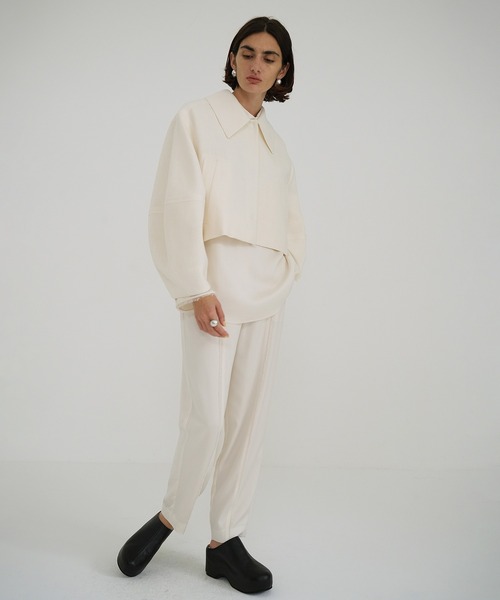 ジャケット・アウター CLANE COCOON SLEEVE SHORT JACKET セール】COCOON SLEEVE SHORT JACKET（その他アウター）｜CLANE