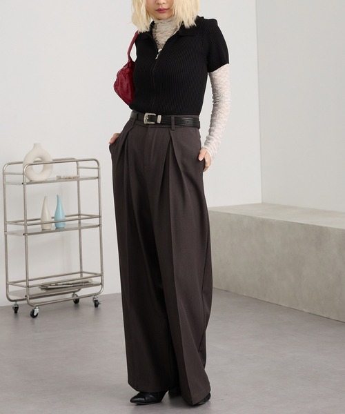 MONO-MART(モノマート)の「アソートデザインベルト スタッズ/ウエスタン(ベルト・レディース・ブラック/ホワイト/ブラウン/ブラック系1・FREE)」の20枚目の写真