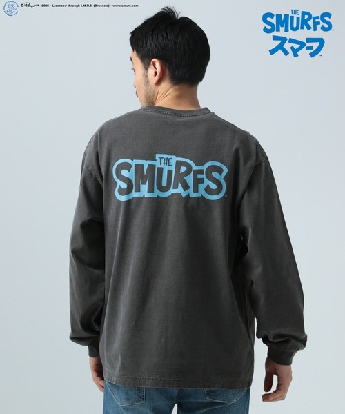 BAYFLOW(ベイフロー)の「【THE SMURFS/スマーフ】プリント長袖Tシャツ(Tシャツ/カットソー・メンズ・ホワイト/ブルー/チャコール・LARGE/MEDIUM)」の12枚目の写真