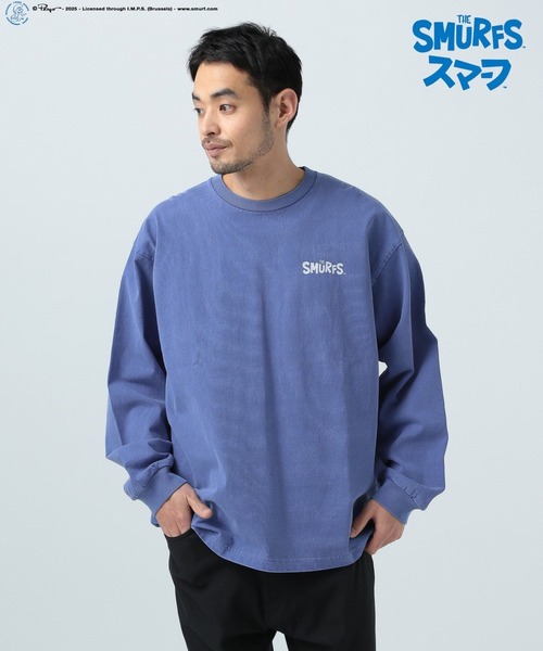 BAYFLOW(ベイフロー)の「【THE SMURFS/スマーフ】プリント長袖Tシャツ(Tシャツ/カットソー・メンズ・ホワイト/ブルー/チャコール・LARGE/MEDIUM)」の15枚目の写真