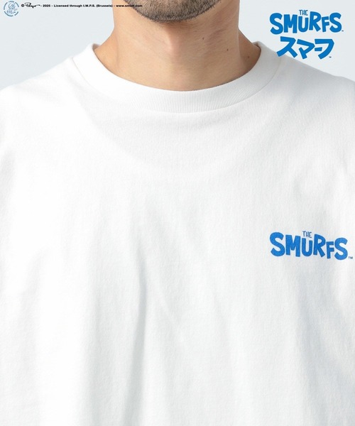 BAYFLOW(ベイフロー)の「【THE SMURFS/スマーフ】プリント長袖Tシャツ(Tシャツ/カットソー・メンズ・ホワイト/ブルー/チャコール・LARGE/MEDIUM)」の19枚目の写真