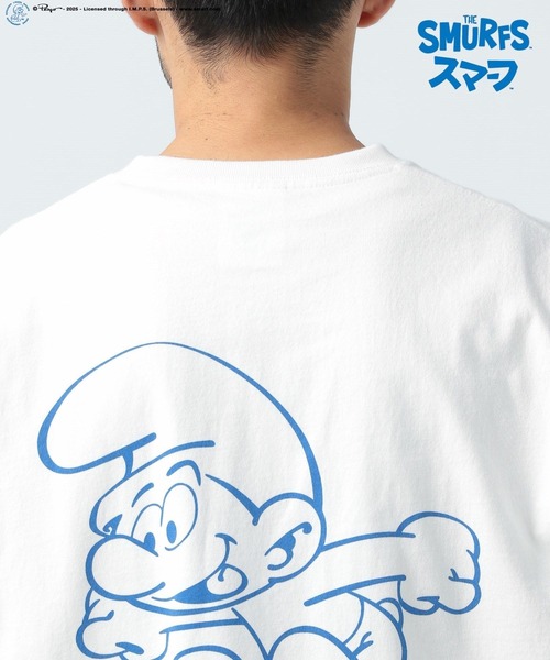 BAYFLOW(ベイフロー)の「【THE SMURFS/スマーフ】プリント長袖Tシャツ(Tシャツ/カットソー・メンズ・ホワイト/ブルー/チャコール・LARGE/MEDIUM)」の20枚目の写真