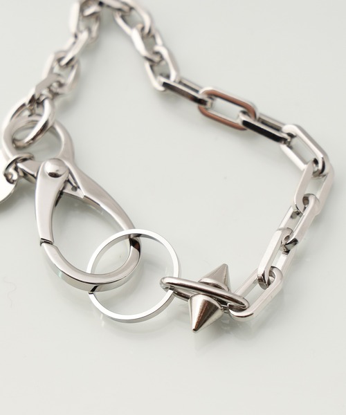 JIEDA(ジエダ)の「SWITCHING BRACELET(ブレスレット・メンズ・シルバー/シルバー系・ONESIZE)」の6枚目の写真