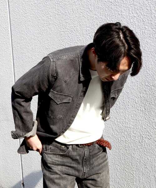 Levi's(リーバイス)の「Levi's(リーバイス)【メンズ】「JACKSON WORKER」デニムシャツ(シャツ/ブラウス・メンズ・ブラック・L/M/S)」の14枚目の写真