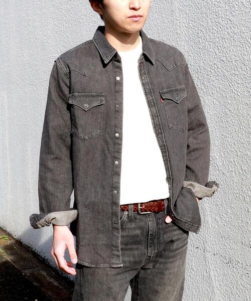 Levi's(リーバイス)の「Levi's(リーバイス)【メンズ】「JACKSON WORKER」デニムシャツ(シャツ/ブラウス・メンズ・ブラック・L/M/S)」の17枚目の写真