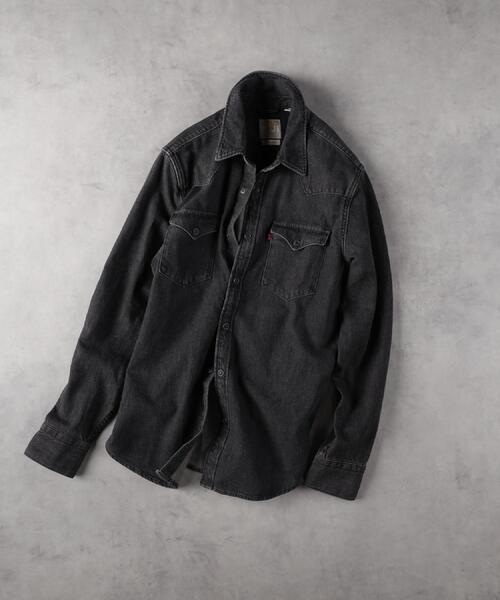 Levi's(リーバイス)の「Levi's(リーバイス)【メンズ】「JACKSON WORKER」デニムシャツ(シャツ/ブラウス・メンズ・ブラック・L/M/S)」の20枚目の写真