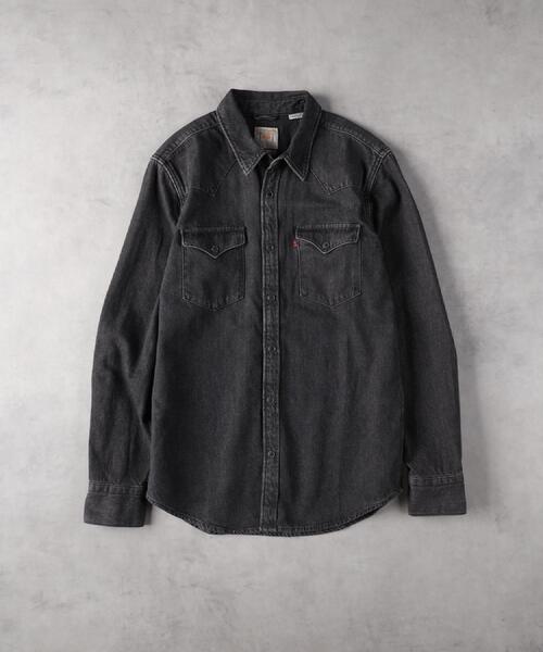 Levi's(リーバイス)の「Levi's(リーバイス)【メンズ】「JACKSON WORKER」デニムシャツ(シャツ/ブラウス・メンズ・ブラック・L/M/S)」の22枚目の写真