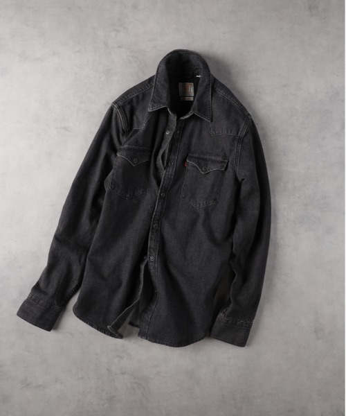 Levi's（リーバイス）の「【Levi's】「JACKSON WORKER」デニムシャツ（シャツ/ブラウス・メンズ・ブラック・L/M/S）」の9枚目の写真