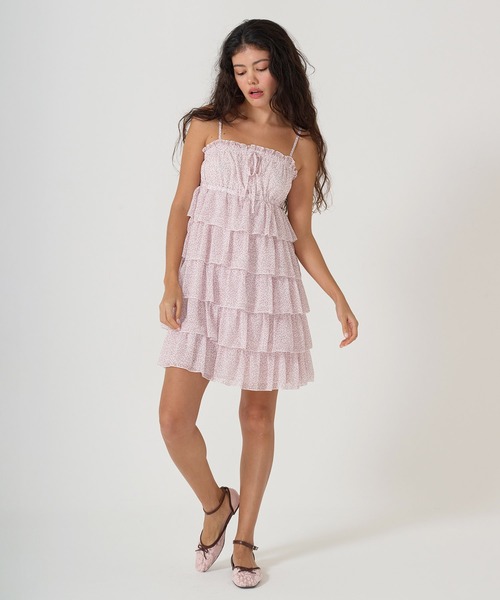 TINA：JOJUN（ティーナジョジュン）の「リボン付き レースバレエシューズ TINA：JOJUN（バレエシューズ・レディース・アイボリー/ピンク・S/M/L）」の11枚目の写真