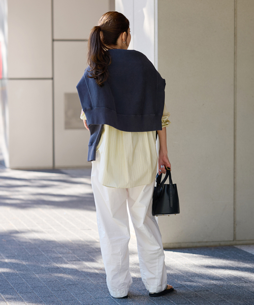 FRAMeWORK（フレームワーク）の「≪追加≫カラーストライプREG-SHT 2（シャツ/ブラウス・レディース・オレンジ/イエロー/レッド/ブルー・FREE）」の18枚目の写真