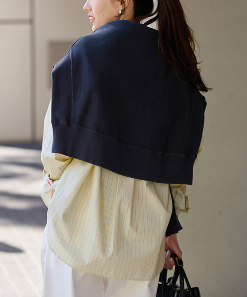 FRAMeWORK（フレームワーク）の「≪追加≫カラーストライプREG-SHT 2（シャツ/ブラウス・レディース・オレンジ/イエロー/レッド/ブルー・FREE）」の21枚目の写真