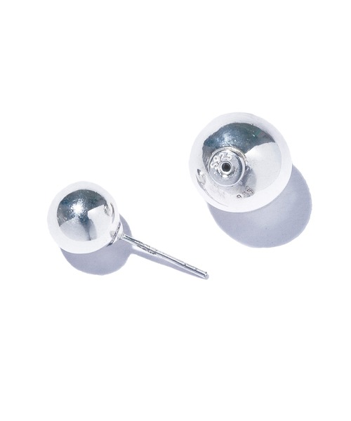 quip queint(クイップクエイント)の「【quip queint】bowling catch pierce S/ボウリング キャッチ ピアス S QU175(ピアス(両耳用)・レディース・シルバー・FREE)」の3枚目の写真