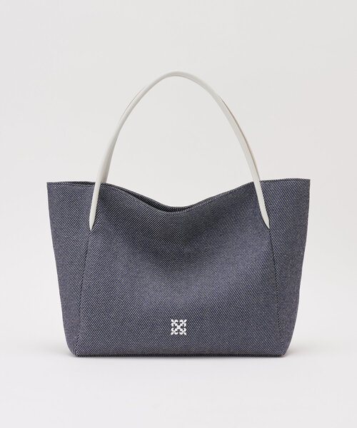 セール】【Nylon Denim】［A4サイズ対応］シンプルトートバッグ