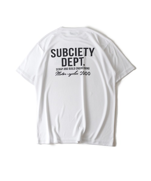 SBCY Sport(エスビーシーワイスポーツ)の「Dry tee S/S-DEPT.-(Tシャツ/カットソー・メンズ・ホワイト/ブラック・LARGE/MEDIUM/SMALL/XX-LARGE/X-LARGE)」の3枚目の写真