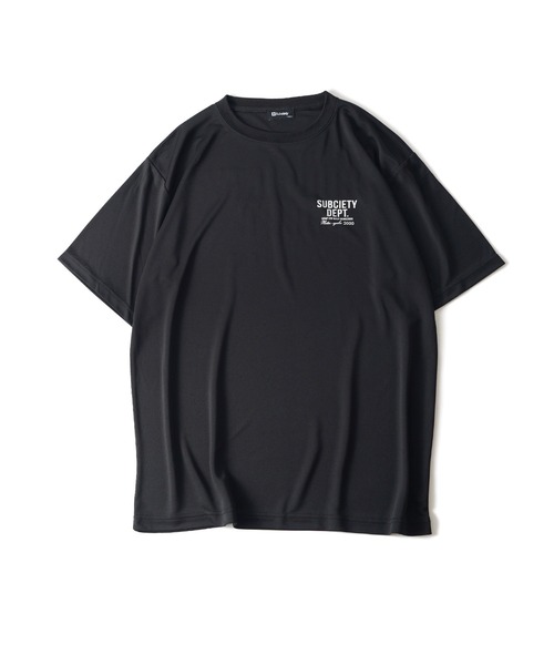 SBCY Sport(エスビーシーワイスポーツ)の「Dry tee S/S-DEPT.-(Tシャツ/カットソー・メンズ・ホワイト/ブラック・LARGE/MEDIUM/SMALL/XX-LARGE/X-LARGE)」の4枚目の写真