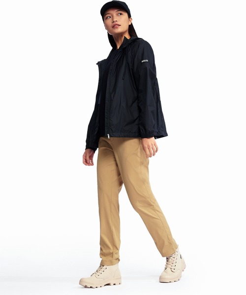 AIGLE（エーグル）の「UVカット 吸水速乾 ストレッチスリムテーパードナイロンパンツ（その他パンツ・レディース・ブラック/ベージュ・38/36/34/40）」の5枚目の写真