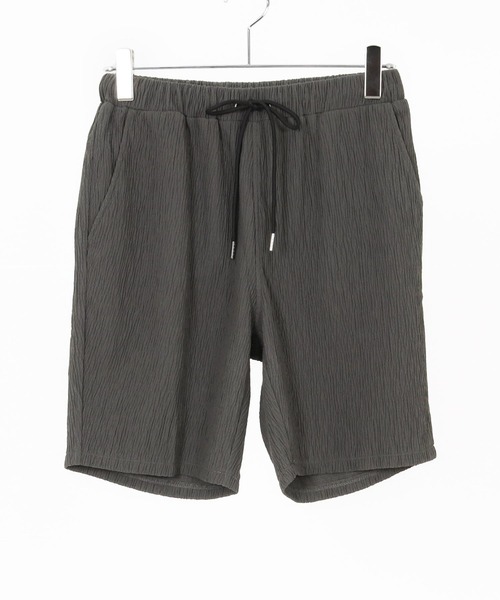 Magine(マージン)の「mp13472-Textured Jacquard Fabric Short Pants ショートパンツ(その他パンツ・メンズ・ブラック/ホワイト/チャコール・44/46/48)」の12枚目の写真