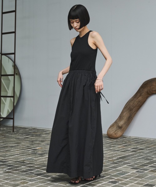 AIC.（エーアイシー）の「パッド付きアメスリコンビワンピース（ワンピース・レディース・オフホワイト/ブラック・FREE）」の12枚目の写真