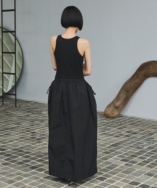 AIC.（エーアイシー）の「パッド付きアメスリコンビワンピース（ワンピース・レディース・オフホワイト/ブラック・FREE）」の14枚目の写真