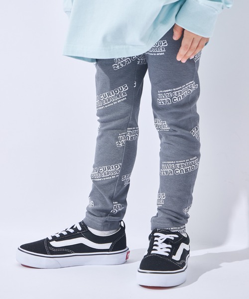 ever closet（エバークローゼット）の「総柄レギンス（レギンス/スパッツ・キッズ・モカ/チャコール/ブルー系その他/グレー系その他2/ネイビー/ホワイト系その他/ブラウン系その他/グレー系その他/ブラウン系その他4/ブラウン系その他6/ブラウン系その他7/オレンジ系1/ブラック系その他/ホワイト/グレー/ブラック系その他2・80ｃｍ/90cm/100cm/110cm/120cm/130cm/140cm/150cm）」の6枚目の写真