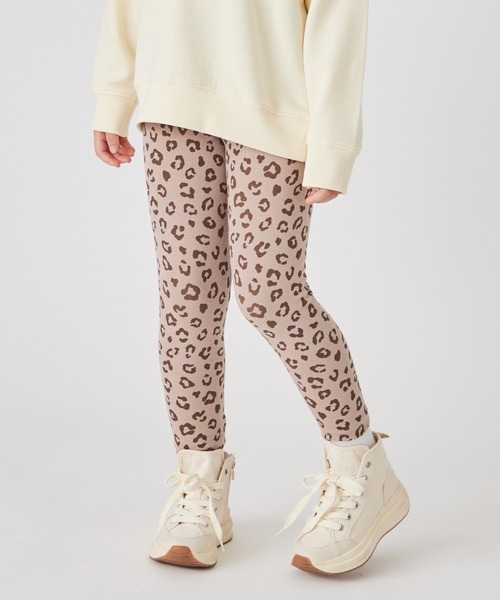 ever closet（エバークローゼット）の「総柄レギンス（レギンス/スパッツ・キッズ・モカ/チャコール/ブルー系その他/グレー系その他2/ネイビー/ホワイト系その他/ブラウン系その他/グレー系その他/ブラウン系その他4/ブラウン系その他6/ブラウン系その他7/オレンジ系1/ブラック系その他/ホワイト/グレー/ブラック系その他2・80ｃｍ/90cm/100cm/110cm/120cm/130cm/140cm/150cm）」の13枚目の写真