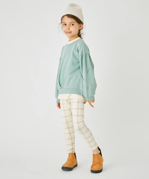 ever closet（エバークローゼット）の「総柄レギンス（レギンス/スパッツ・キッズ・モカ/チャコール/ブルー系その他/グレー系その他2/ネイビー/ホワイト系その他/ブラウン系その他/グレー系その他/ブラウン系その他4/ブラウン系その他6/ブラウン系その他7/オレンジ系1/ブラック系その他/ホワイト/グレー/ブラック系その他2・80ｃｍ/90cm/100cm/110cm/120cm/130cm/140cm/150cm）」の17枚目の写真