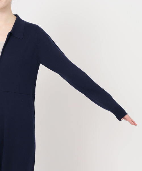 EDIT. FOR LULU（エディットフォールル）の「ジップ ニットオールインワン（つなぎ/オールインワン・レディース・グレー/ネイビー・36/34）」の21枚目の写真