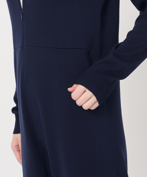 EDIT. FOR LULU（エディットフォールル）の「ジップ ニットオールインワン（つなぎ/オールインワン・レディース・グレー/ネイビー・36/34）」の22枚目の写真