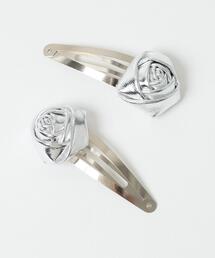 WEGO | WEGO/【2点セット】PUローズピン(ヘアピン)