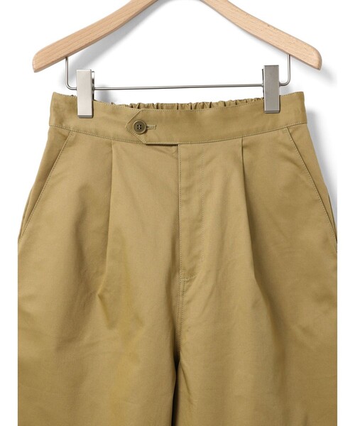 MidiUmi（ミディウミ）の「MidiUmi タックショートパンツ（その他パンツ・レディース・アイボリー/ベージュ/ネイビー・FREE）」の18枚目の写真