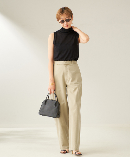 plage(プラージュ)の「silk/linen nuance プルオーバー(ニット/セーター・レディース・ブラック/カーキ・FREE)」の19枚目の写真