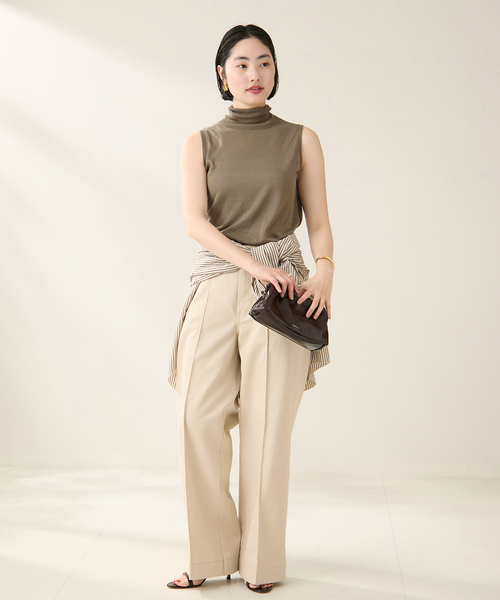 Plage silk/linen nuance プルオーバー 新品未使用 セール】silk/linen nuance プルオーバー（ニット/セーター