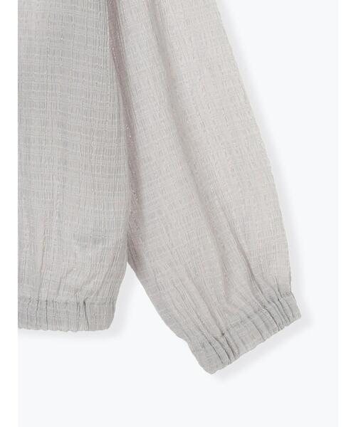 Lugnoncure（ルノンキュール）の「ノーカラーカットブルゾン（ブルゾン・レディース・オフホワイト/ブラック/グレー・F）」の20枚目の写真