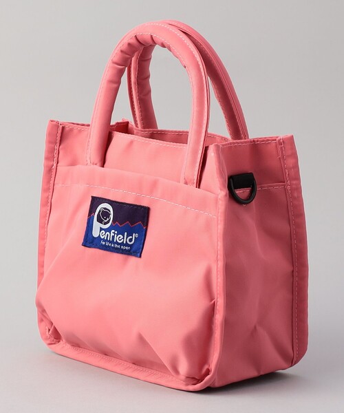 coen(コーエン)の「Penfield(ペンフィールド)別注ミニトートバッグ(ショルダーバッグ・レディース・ブラック/ピンク/ダークブラウン・FREE)」の8枚目の写真