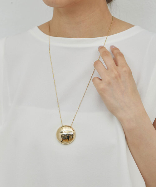GALLARDAGALANTE（ガリャルダガランテ）の「サークルトップネックレス（リング・レディース・ゴールド/シルバー・FREE）」の2枚目の写真