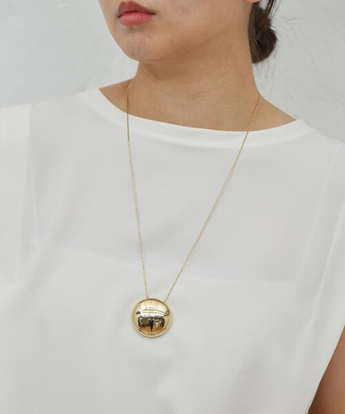 GALLARDAGALANTE（ガリャルダガランテ）の「サークルトップネックレス（リング・レディース・ゴールド/シルバー・FREE）」の7枚目の写真