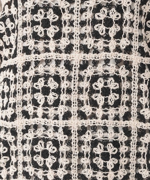 studio CLIP（スタディオクリップ）の「クロシェレースビスチェ（ベスト・レディース・その他1/ブラック/ナチュラル/その他2/その他3/ブラウン・FREE）」の8枚目の写真