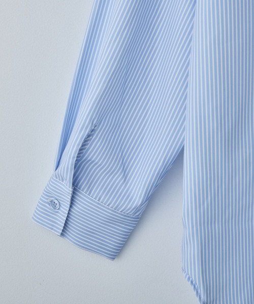 COLONY 2139（コロニートゥーワンスリーナイン）の「シャツラッシュガード（ラッシュガード・レディース・オフホワイト/ブラック/サックスブルー・FREE）」の9枚目の写真