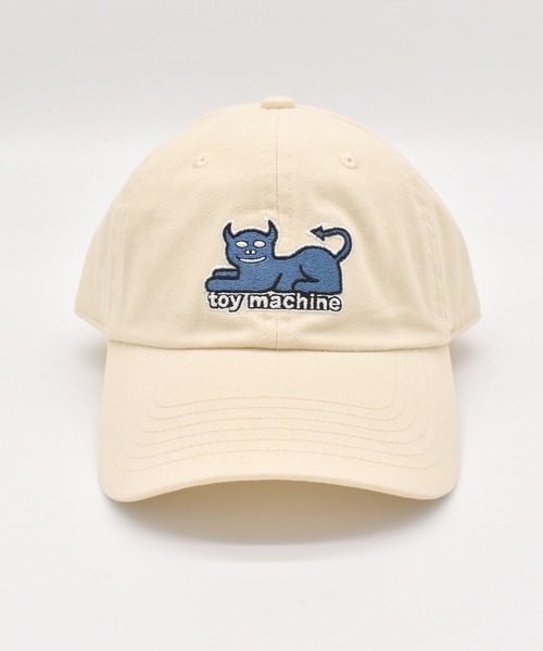 TOY　MACHINE（トイ　マシーン）の「TOY MACHINE/トイマシーン キャップ TMC DEVIL CAT 6P CAP 251045001（キャップ・メンズ・ブラック/ライトオリーブ/ベージュ・FREE）」の12枚目の写真